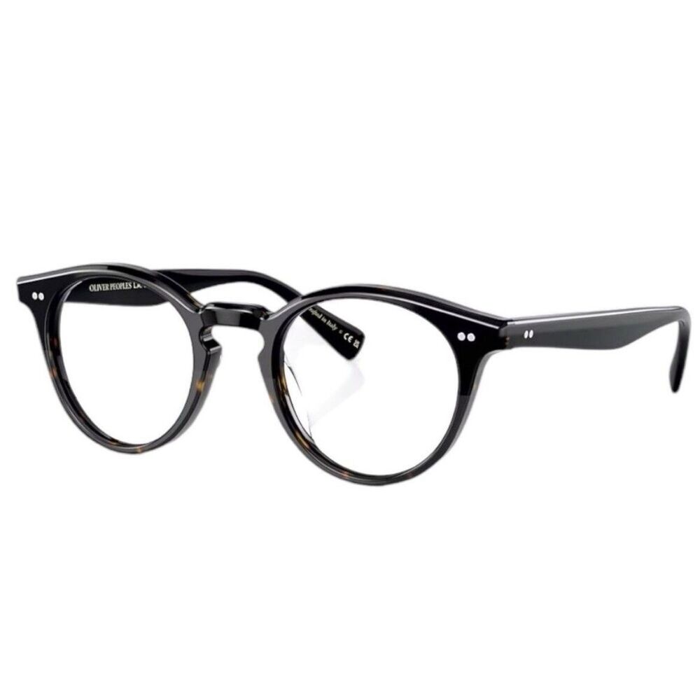 Oliver Peoples OV5459U Romare Eyeglasses 48-22-145 Black Gradient Havana - Picture 11 of 15